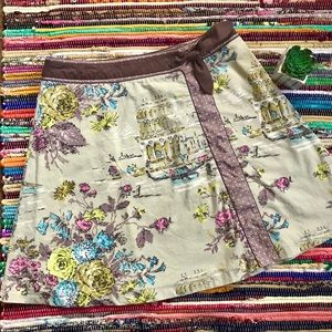 Boden Floral Print Midi Skirt - Multicolor